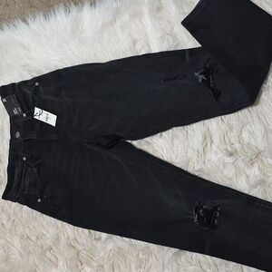 NWT Express Skinny High Rise Black Jeans- 2S
